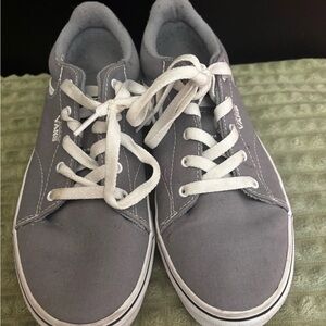 Vans Gray Canvas Sneakers